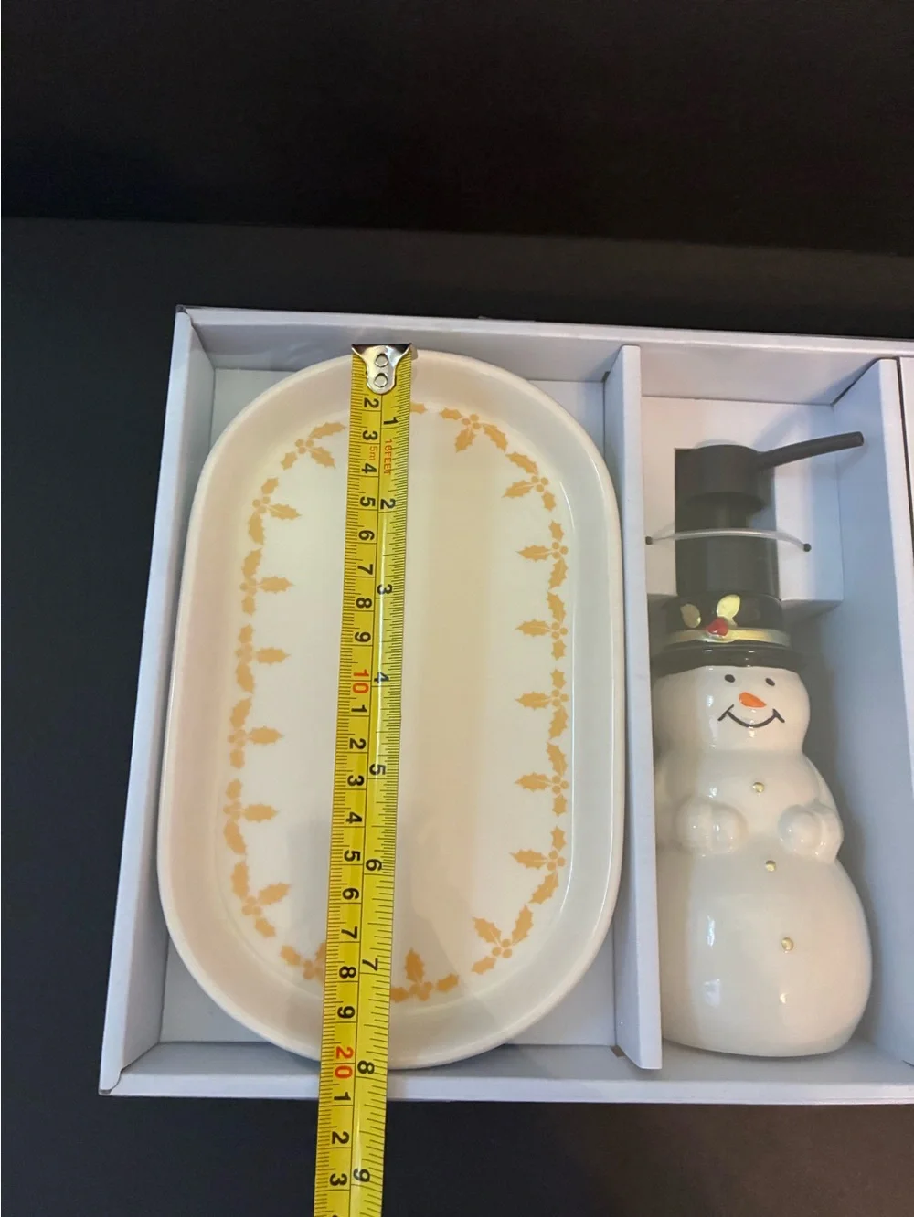 Snowman Bath accessories set